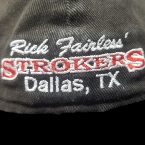 STROKERS DALLAS BROWM BASEBALL STYLE CAP-BIKER BAR - Picture 4 of 12